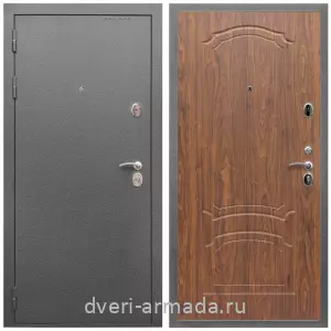Темные входные двери, Дверь входная Армада Оптима Антик серебро / МДФ 6 мм ФЛ-140 Мореная береза