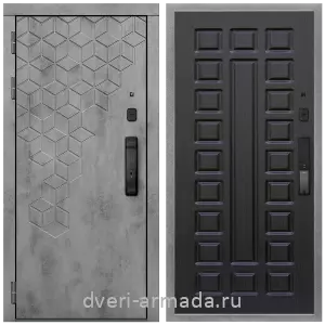 Двери со склада, Дверь входная Армада Квадро МДФ 16 мм Kaadas K9 / МДФ 16 мм ФЛ-183 Венге