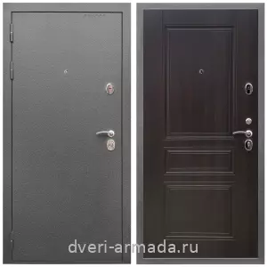С порошковым напылением, Дверь входная Армада Оптима Антик серебро / МДФ 6 мм ФЛ-243 Эковенге