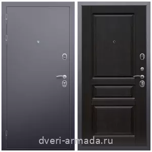Входные двери Триумф, Дверь входная Армада Люкс Антик серебро / МДФ 16 мм ФЛ-243 Венге