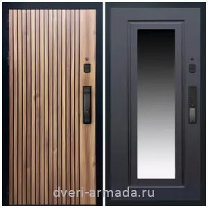 Входные двери в Подольске, Умная входная смарт-дверь Армада Вектор МДФ 10 мм Kaadas K9 / МДФ 16 мм ФЛЗ-120 Венге