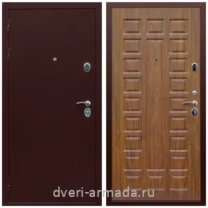 Правые входные двери, Дверь входная Армада Люкс Антик медь / МДФ 16 мм ФЛ-183 Мореная береза