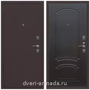 Входные двери Роял Вуд, Дверь входная Армада Комфорт Антик медь / МДФ 6 мм ФЛ-140 Венге