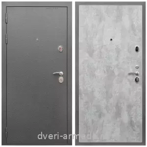 Входные двери Триумф, Дверь входная Армада Оптима Антик серебро / МДФ 6 мм ПЭ Цемент светлый