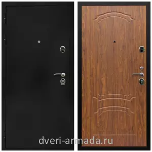 Темные входные двери, Дверь входная Армада Престиж Черная шагрень / МДФ 6 мм ФЛ-140 Морёная берёза