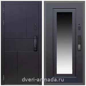 Входные двери в Подольске, Умная входная смарт-дверь Армада Оникс МДФ 10 мм Kaadas K9 / МДФ 16 мм ФЛЗ-120 Венге