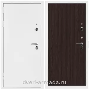 Правые входные двери, Дверь входная Армада Оптима Белая шагрень / МДФ 6 мм ПЭ Венге