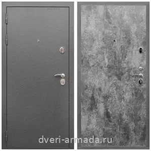Хиты продаж, Дверь входная Армада Оптима Антик серебро / МДФ 6 мм ПЭ Цемент темный