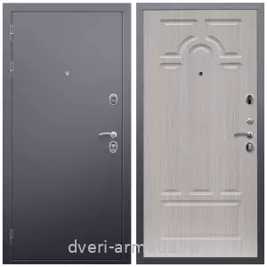 Левые входные двери, Дверь входная Армада Люкс Антик серебро / МДФ 16 мм ФЛ-58 Дуб белёный