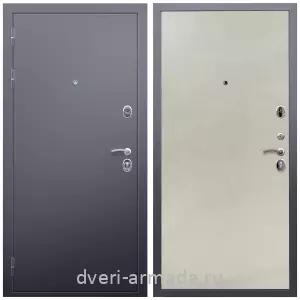 Офисные, Дверь входная Армада Люкс Антик серебро / МДФ 6 мм ПЭ Венге светлый с шумоизоляцией в квартиру