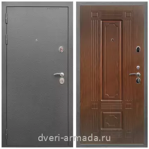 Входные двери Колизей, Дверь входная Армада Оптима Антик серебро / МДФ 6 мм ФЛ-2 Мореная береза