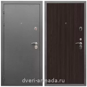 Двери со склада, Дверь входная Армада Оптима Антик серебро / МДФ 6 мм ПЭ Венге