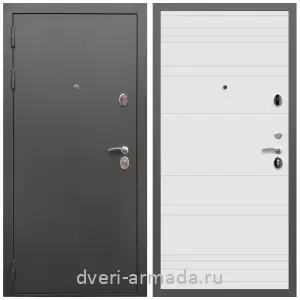 Антивандальные, Антивандальная металлическая  дверь входная Армада Гарант / МДФ 6 мм ФЛ Дуб кантри белый горизонт