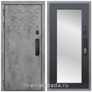 Двери со склада, Дверь входная Армада Квадро МДФ 16 мм Kaadas K9 /  МДФ 16 мм ФЛЗ-пастораль, Венге
