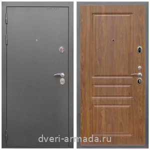Двери со склада, Дверь входная Армада Оптима Антик серебро / МДФ 16 мм ФЛ-243 Морёная береза
