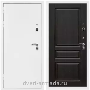 Двери оптом, Металлическая дверь входная Армада Оптима Белая шагрень / МДФ 16 мм ФЛ-243 Венге