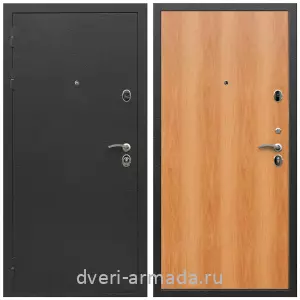 Черные входные двери, Металлическая дверь входная Армада Престиж Черный шелк / МДФ 6 мм ПЭ Миланский орех