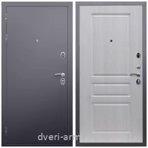 Входные двери Люксор, Дверь входная Армада Люкс Антик серебро / МДФ 16 мм ФЛ-243 Дуб белёный