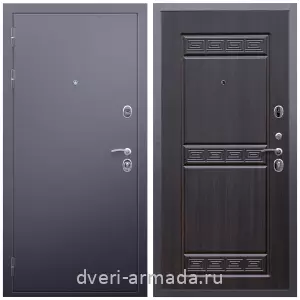 Входные двери 880х2050, Дверь входная Армада Люкс Антик серебро / МДФ 10 мм ФЛ-242 Эковенге
