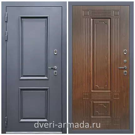 Дверь входная уличная в дом Армада Корса / МДФ 16 мм ФЛ-2 Мореная береза