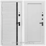 Дверь входная Армада Каскад WHITE МДФ 10 мм / МДФ 16 мм ФЛ-119 Ясень белый